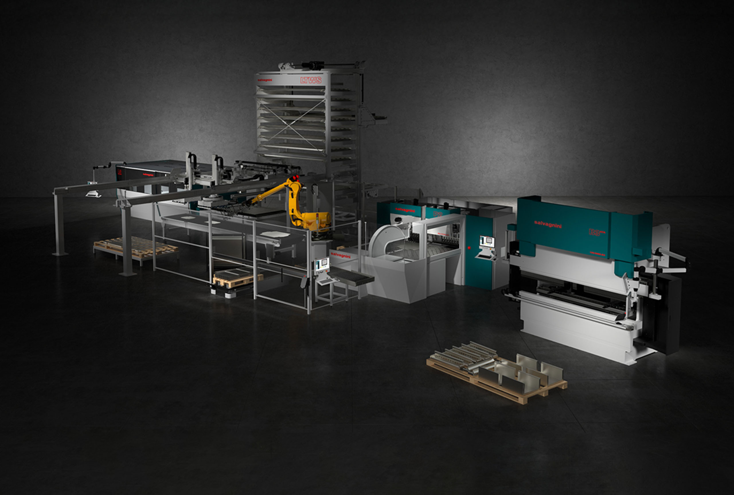 Sheet metal FMS - FSJ Salvagnini